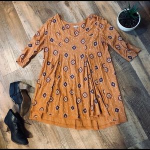 Gorgeous Terra-cotta Tunic
